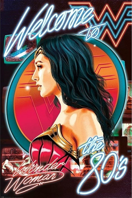 DC Comics Wonder Woman 1984 Poster Pack Welcome To The 80s 61 - PP34639
