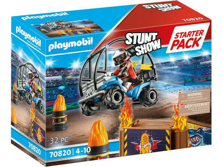 Playmobil Stuntshow Starter Pack Ακροβατικά με Γουρούνα για 4-10 Ετών 70820
