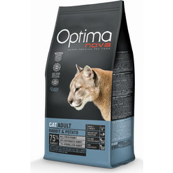 Optimanova Adult Grain Free with Rabbit & Potato 2kg