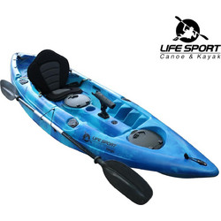 Kayak Life Sport Happiness VK-07 Πλαστικό Kayak 2 Ατόμων Μπλε