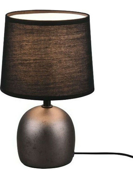 Trio Lighting R50802667 Πορτατίφ E14 Καφέ Φ16xΥ26cm