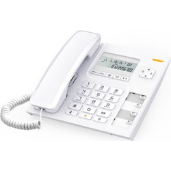 Alcatel Temporis 56 Ενσύρματο Τηλέφωνο με Ανοιχτή Ακρόαση για Ηλικιωμένους Λευκό
