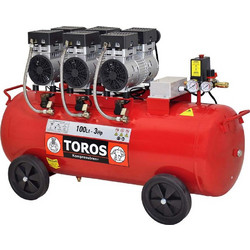 Toros 40128 Κομπρεσέρ Αέρος Μονοφασικό 100lt 3hp