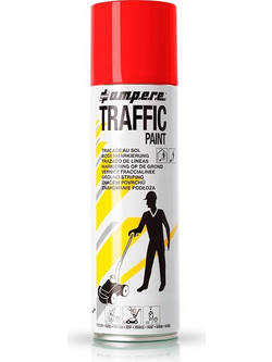 Ampere Traffic Paint Σπρέι Βαφής Κόκκινο 650ml