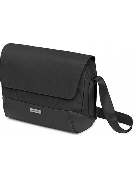 Τσάντα Ταχυδρόμου Χιαστί, Metro Slim Messenger Bag Black - Μoleskine
