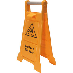 Σήμα Υγρού Δαπέδου - Caution Wet Floor 66x27cm