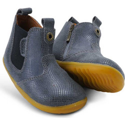 Bobux Step Up Jodhpur Παιδικά Μποτάκια Navy Μπλε Δερμάτινα με Chelsea Φερμουάρ 721941