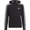 Adidas Παιδική Ζακέτα Fleece με Κουκούλα και Φερμουάρ Μαύρη Λευκή GS2195