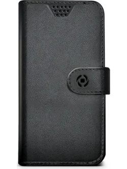 CELLY UNIVERSAL BOOK CASE - WALLY UNICA L (UP TO 6") - BLACK