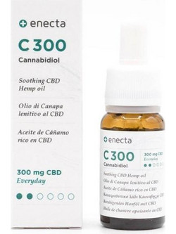 Enecta C 300 Cannabidiol Soothing CBD Hemp Oil 10ml