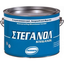 Vitex Steganol Επαλειφόμενο Στεγανωτικό Ασφαλτικό Βερνίκι Ταράτσας Μαύρο 5lt