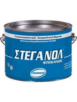 Vitex Steganol Επαλειφόμενο Στεγανωτικό Ασφαλτικό Βερνίκι Ταράτσας Μαύρο 5lt