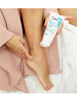 CeraVe SA Renewing Ενυδατική Κρέμα Ποδιών 88ml