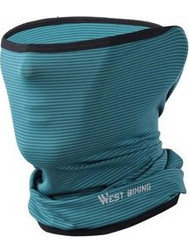 WEST BIKING αθλητικό περιλαίμιο TMV-0038, καλοκαιρινό, διαπνέων, πετρόλ
