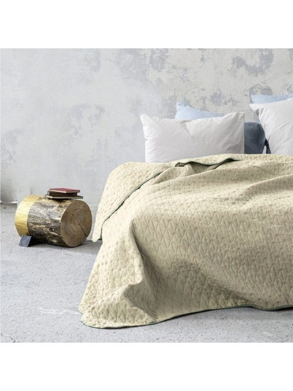 Κουβερλί Μονό Sogno Light Beige 160x240 Nima Home - Nima Home