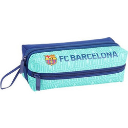 Safta Barcelona Κασετίνα με 2 Θήκες Μπλε 811926823