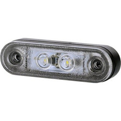 WMLHOR956/MT ΦΩΣ ΟΓΚΟΥ LD956 12/24V 2 LED HORPOL 79 Χ 24 mm (ΛΕΥΚΟ) - 1 ΤΕΜ