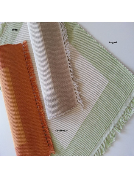 Ράνερ 33x145 Διπλής Όψης Βαμβακερό Natural Home PTM-3 Μπεζ
