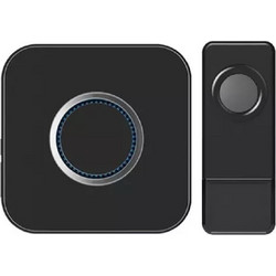 Geti Wireless doorbell battery powered, 82 x 81 x 26,5mm (GWD 307B)