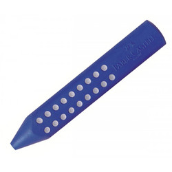Γόμα Faber Castell Grip Τριγωνική Μπλε