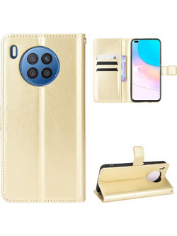HUAWEI HONOR 50 LITE/NOVA 8I ΘΗΚΗ BOOK STYLE SMART ΜΑΓΝΗΤΙΚΗ (ΧΡΥΣΟ)