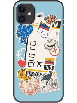 Θήκη Ticket To Quito iPhone 11 Black TPU (Μαύρη Σιλικόνη)