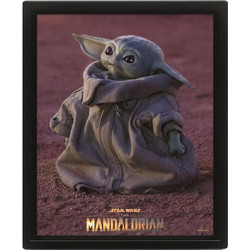 Star Wars: The Mandalorian Framed 3D Effect Poster Pack Grogu - EPPL71465