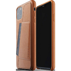 Mujjo Full Leather Wallet Case Θήκη iPhone 11 Pro Max Tan (MUJJO-CL-004-TN)