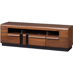 PoliHome Έπιπλο Τηλεόρασης Ξύλινο Καφέ Μ160xΠ42xΥ51cm Morty 16627689