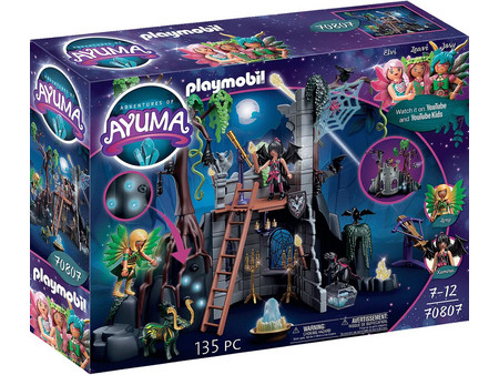 Playmobil Adventures Of Ayuma Στρατηγείο των Bad Fairies για 7-12 Ετών 70807