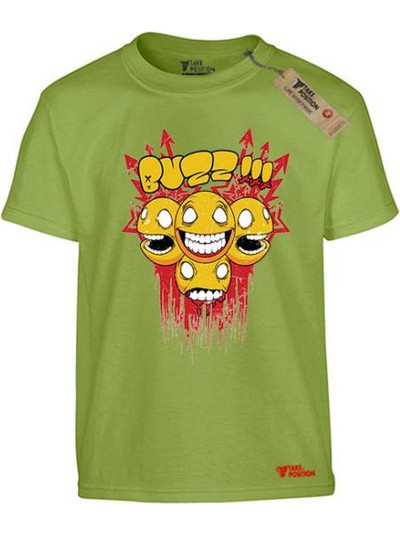 Takeposition Puzz Παιδικό T-Shirt Κοντομάνικο Lime 806-1028