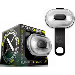 Max & Molly Φωτάκι Προστασίας Matrix Ultra Led Safety Black 14x7cm
