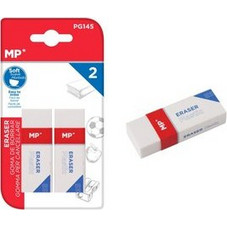 MP γόμα PG145, 65 x 23mm, λευκή, 2τμχ