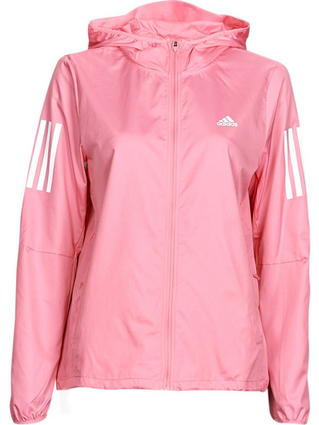 Adidas OTR Αθλητικό Γυναικείο Μπουφάν Softshell Κοντό Αντιανεμικό Ροζ HL1545