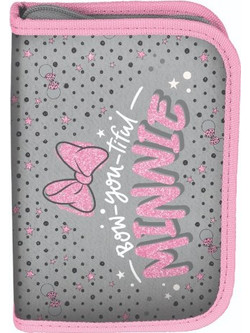 Paso Minnie Mouse Κασετίνα Γεμάτη Γκρι 13-0267