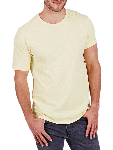 Minimum ανδρικό t-shirt φλάμα Delta pale banana 124480222-ye