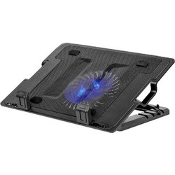 Rebel KOM1051 Cooling Pad για Laptop έως 17" με 1 Ανεμιστήρα