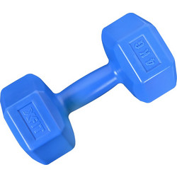 X-Fit 04-003-704 Βαράκι Εξάγωνo Πλαστικοποιημένο 4kg