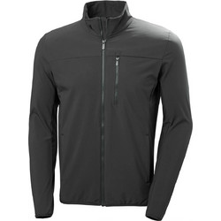 Helly Hansen Crew 2.0 Αθλητικό Ανδρικό Μπουφάν Χειμωνιάτικο Softshell Αδιάβροχο Μαύρο 30223-980