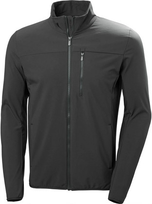 Helly Hansen Crew 2.0 Αθλητικό Ανδρικό Μπουφάν Χειμωνιάτικο Softshell Αδιάβροχο Μαύρο 30223-980