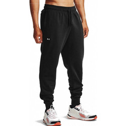 Under Armour Rival Ανδρικό Παντελόνι Φόρμας Fleece με Λάστιχο Μαύρο 1357128-001
