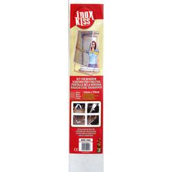 Inox Kiss MOS1002 Αυτοκόλλητη Σταθερή Σίτα Παραθύρου Πλαστική 100x150cm