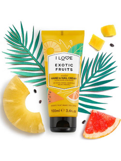 I Love Exotic Fruit Ενυδατική Κρέμα Χεριών & Νυχιών 100ml