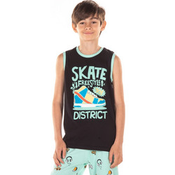 District75 Παιδικό T-Shirt Αμάνικο Μαύρο 122KBST-299-071