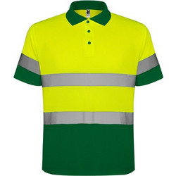 ROLY ΠΟΛΟ ΜΠΛΟΥΖΑΚΙ POLARIS HV9302 52221 GARDEN GREEN FLUOR YELLOW