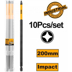 Κατσαβιδόμυτες 1/4" Ingco SDBIM11PH283 - 10x Μύτες PH2 SDBIM11PH283