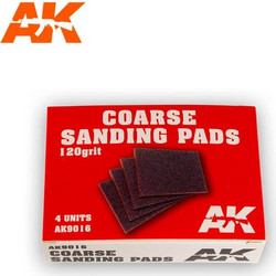 Coarse Sanding Pads 120 grit.4 units (red box)