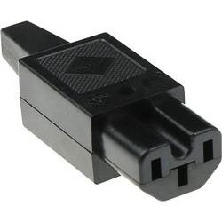 Βύσμα Intronics C15 female10Α (SFO50) - Black SFO50