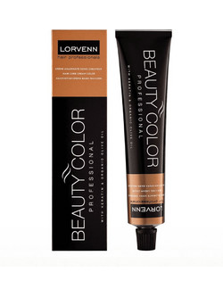 Lorvenn Beauty Color 8.31 Ξανθό Ανοιχτό Μπεζ Μόνιμη Βαφή Μαλλιών 70ml