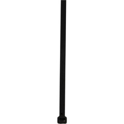 Δεματικά 7.6x550mm μαύρα (100τμχ) G7.6CT550B